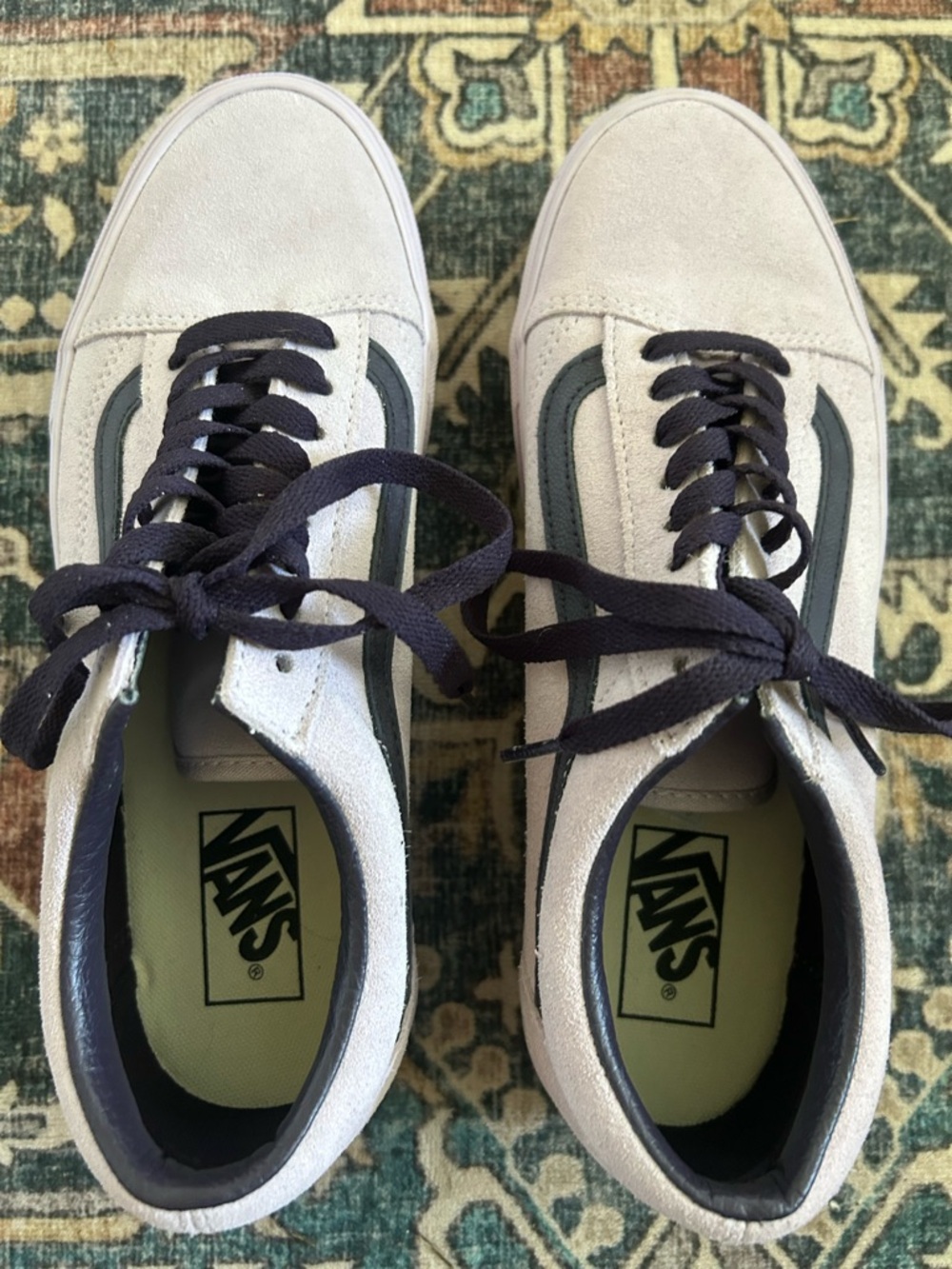 Vans Lilac Old Skool Stacked Platform Sneakers Womens 9.5/Mens 8 NEW